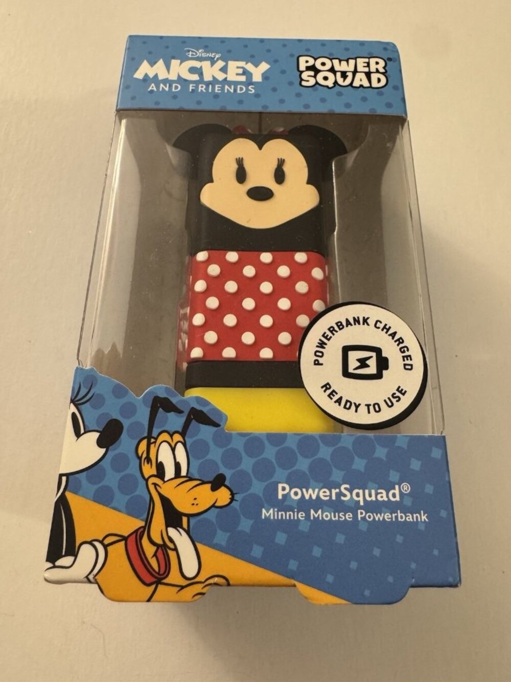 Minnie Mouse Power Bank Charged Power Squad 5000mAh New B49